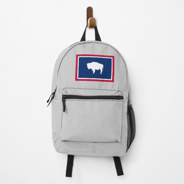 Item preview, The Wyoming Bison (Adapted State Flag of Wyoming) designed and sold by franklinprintco.