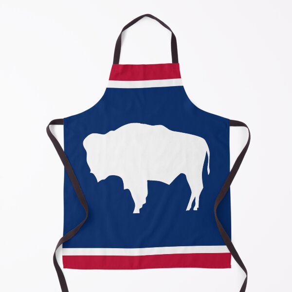 Item preview, The Wyoming Bison (Adapted State Flag of Wyoming) designed and sold by franklinprintco.