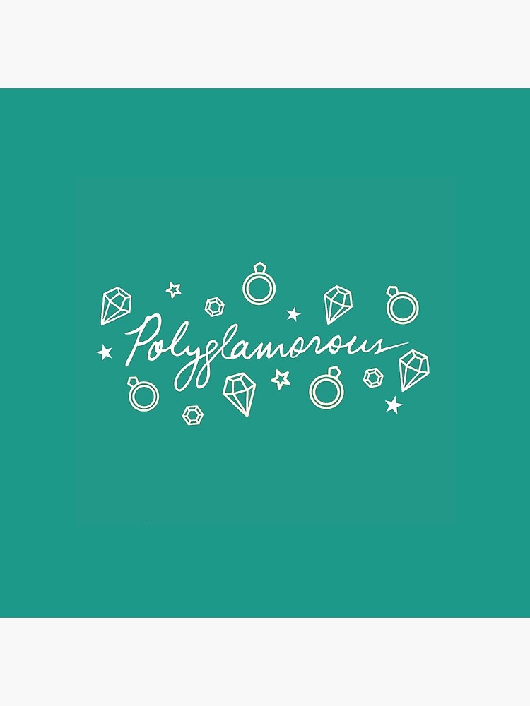Polyglamorous Teal by polyphiliashop