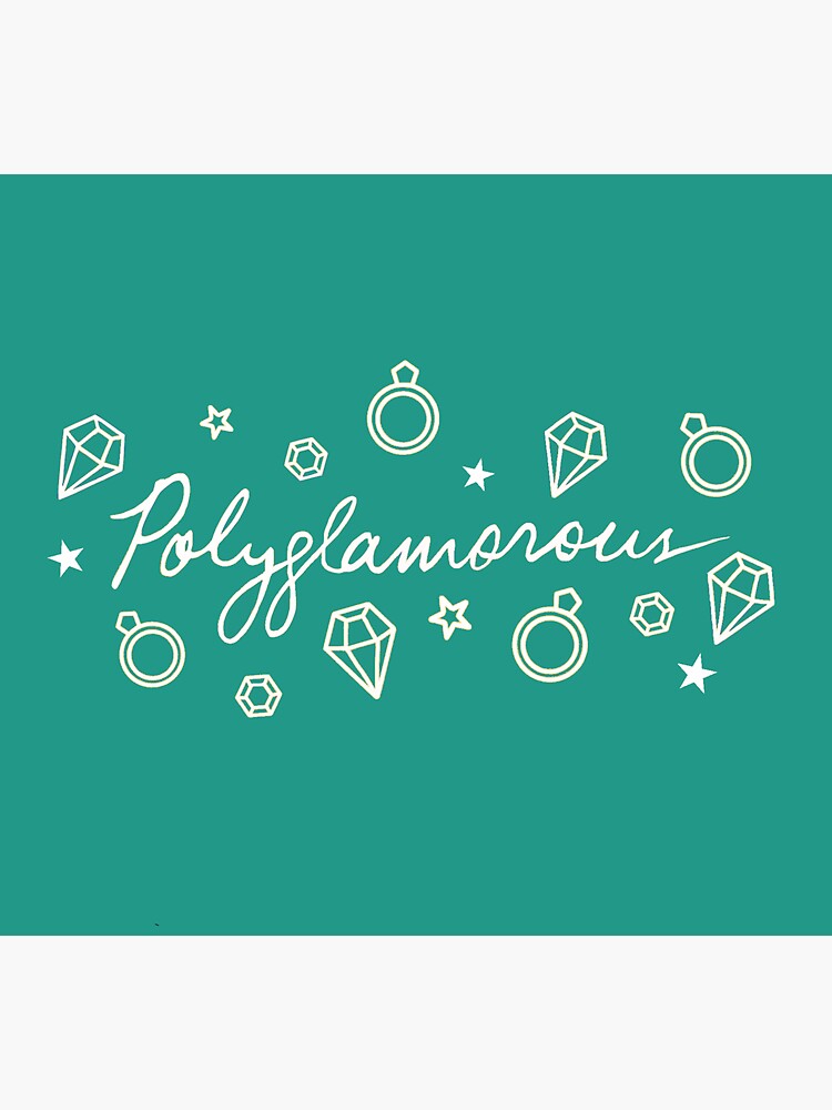 Polyglamorous Teal by polyphiliashop