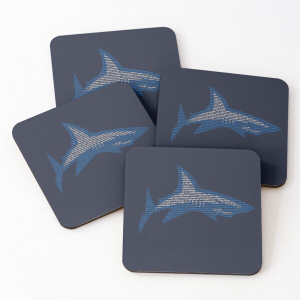 Item preview, Sale English Rugby Union Gift Sharks Fan Word Art Logo designed and sold by ScrumAllYeFaith.