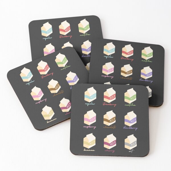 Item preview, Pastel milk flavors patch  designed and sold by DeVeauDesign.