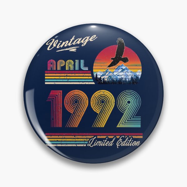 Item preview, April 1992 Birthday designed and sold by GreenSplash.