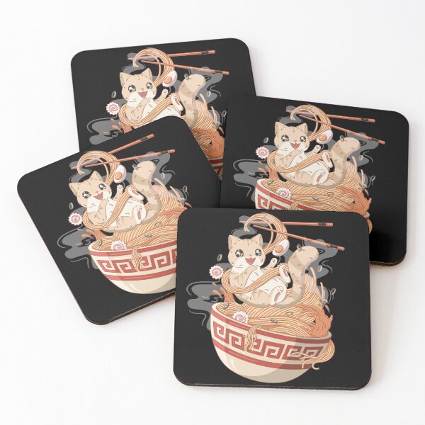 Item preview, Cat Loves Ramen Noodles designed and sold by OnlyPrint20.