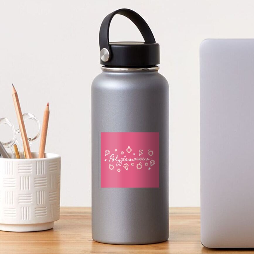 Polyglamorous Pink Sticker