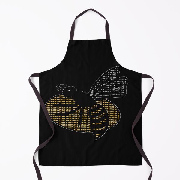 Item preview, Wasps English Rugby Union Gift Waspies Fan Word Art Logo designed and sold by ScrumAllYeFaith.