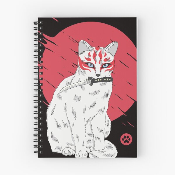 Item preview, Catana Samurai Japanese Cat designed and sold by OnlyPrint20.