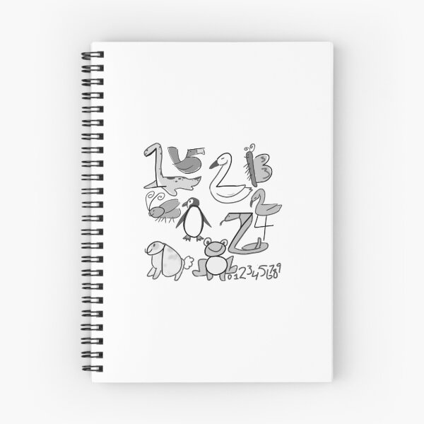 Item preview, Number Animals (0123456789) designed and sold by CDEuphoria.