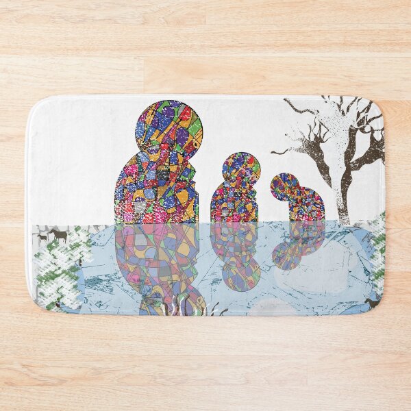 Item preview, abstract artwork on a cold winter night designed and sold by Delqabel.