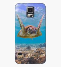 Frohe Schildkröte Hülle & Klebefolie für Samsung Galaxy