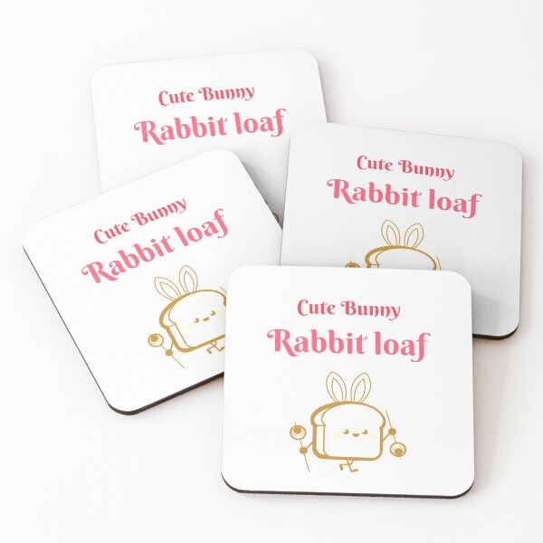 Item preview,  Cute bunny rabbit loaf designed and sold by ThinkAndReflect.