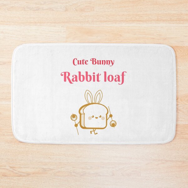 Item preview,  Cute bunny rabbit loaf designed and sold by ThinkAndReflect.