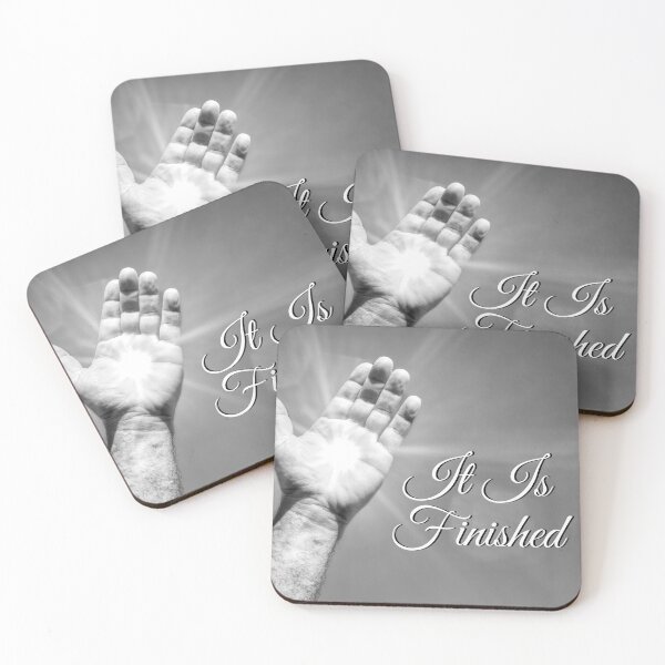 Item preview, It Is Finished Grayscale designed and sold by mljdwhite.