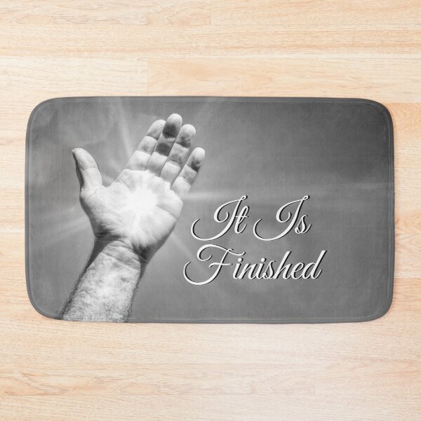 Item preview, It Is Finished Grayscale designed and sold by mljdwhite.