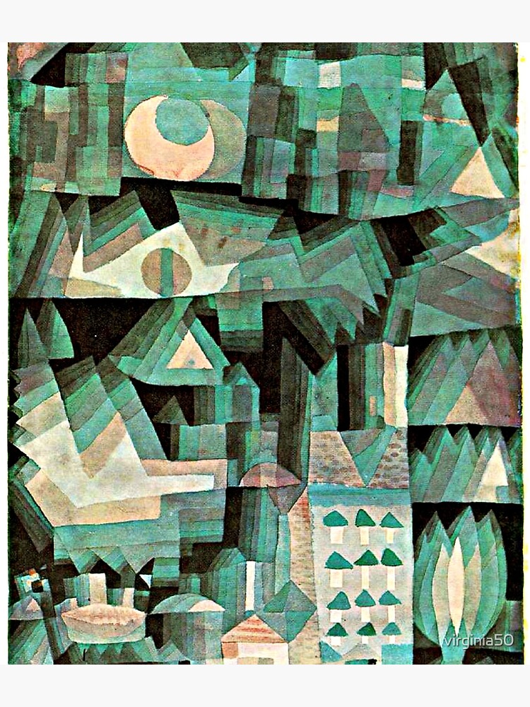Klee - Dream City, abstract artwork by virginia50
