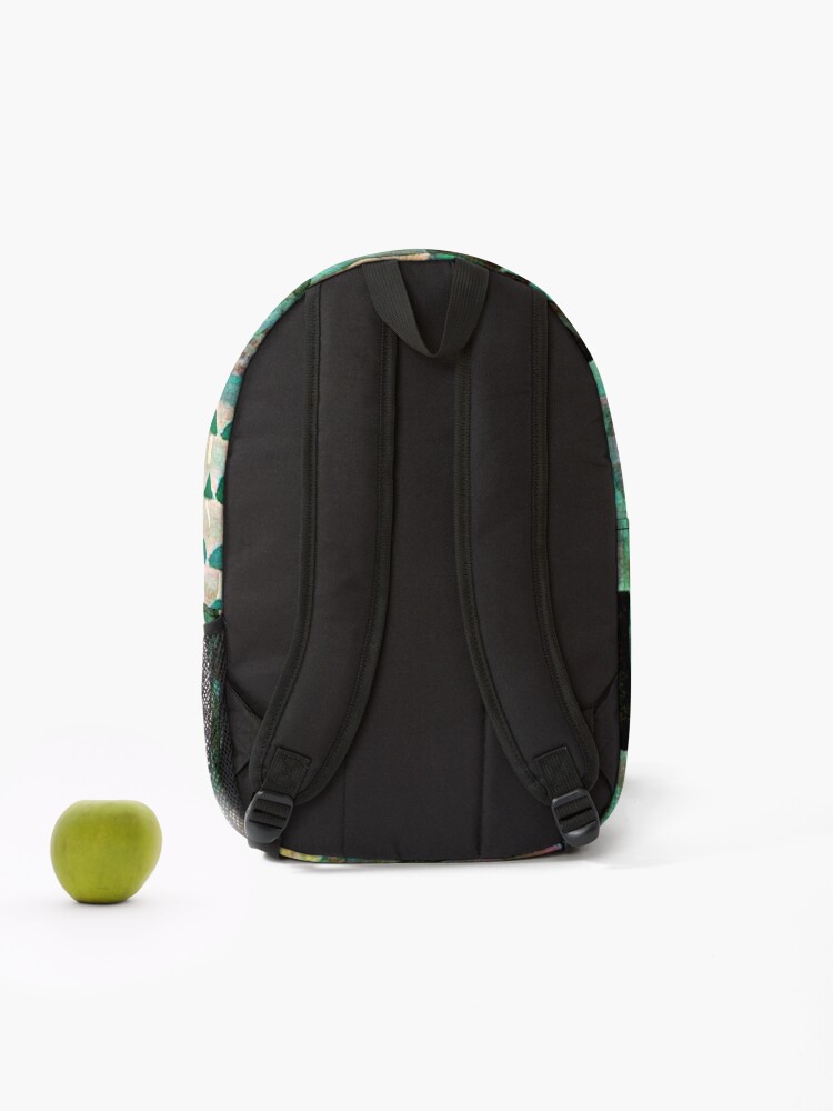 Alternate view of Klee - Dream City, abstract artwork Backpack