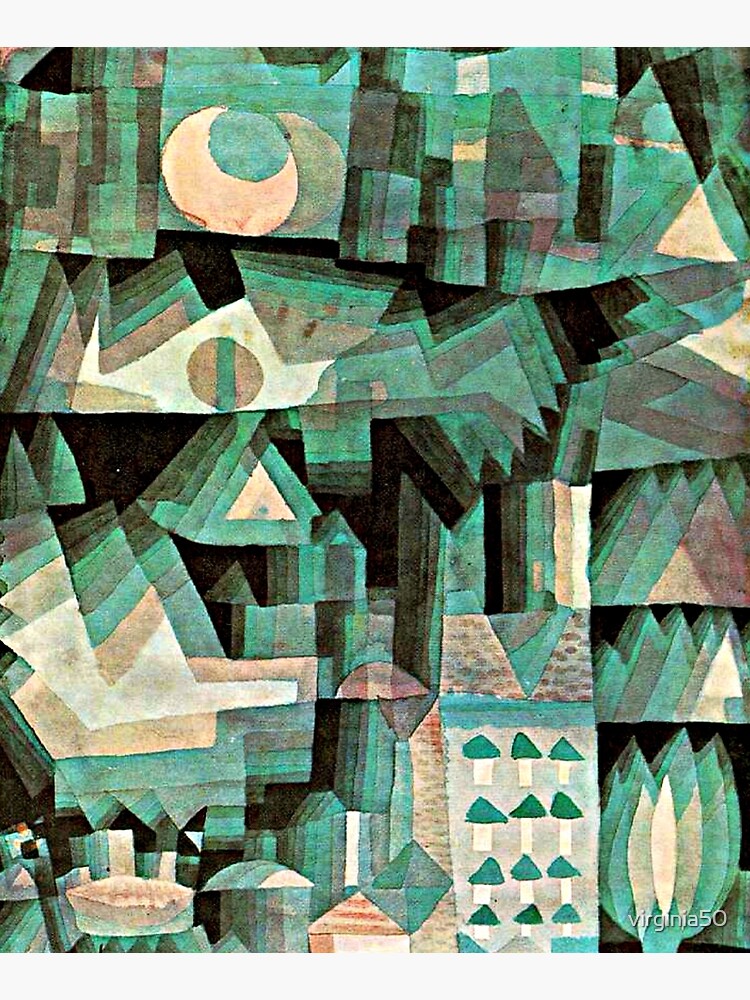 Klee - Dream City, abstract artwork by virginia50