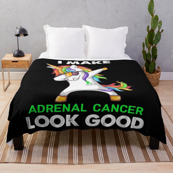 Item preview, I Make Adrenal Cancer Look Good Cute Unicorn Dabbing Adrenal Cancer Warrior designed and sold by heppenp.