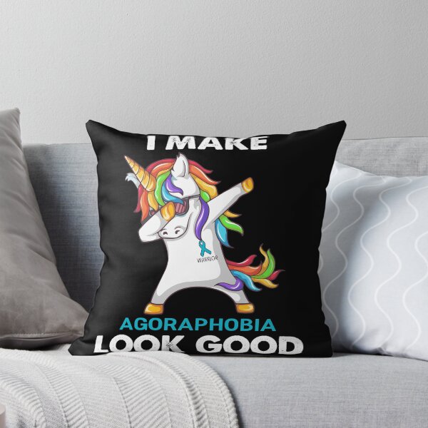 Item preview, I Make Agoraphobia Look Good Cute Unicorn Dabbing Agoraphobia Warrior designed and sold by heppenp.