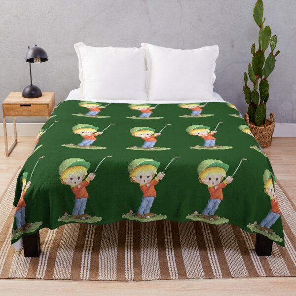 Item preview, Boy playing golf designed and sold by Laura Greco.