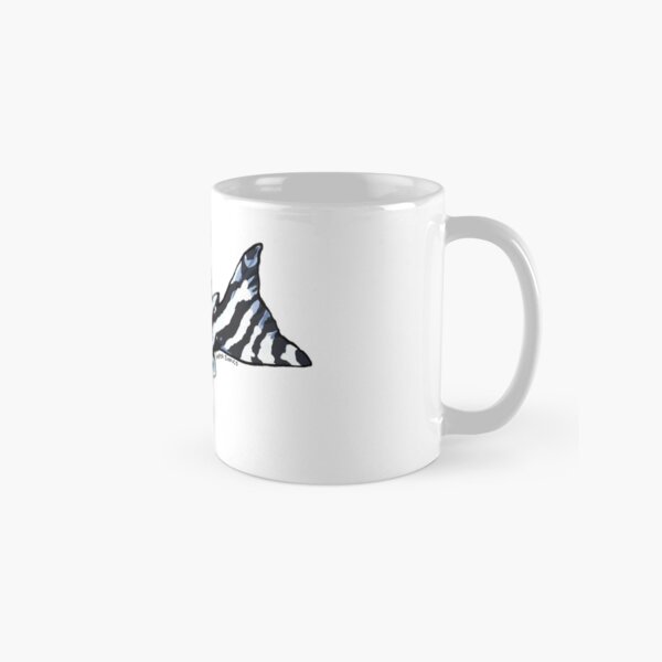 Vista previa del artículo con la obra «Zebra Pleco L46», diseñado y vendido por Morgan Carpenter.