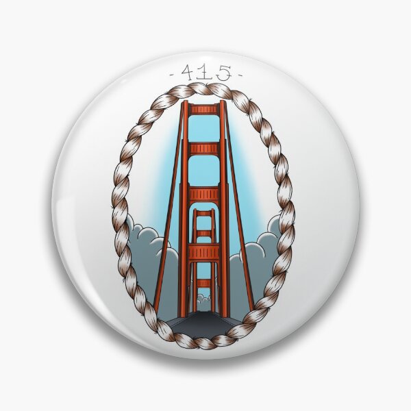 Item preview, San Francisco 415 Tattoo designed and sold by elicather.