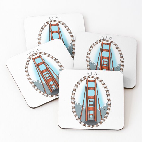Item preview, San Francisco 415 Tattoo designed and sold by elicather.