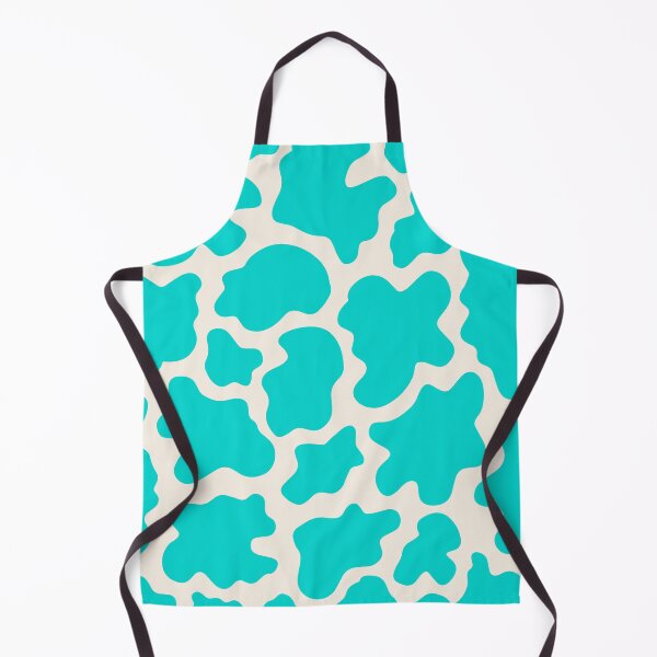 Item preview, Turquoise Cow Print Animal Print Patterns  designed and sold by patternsoup.