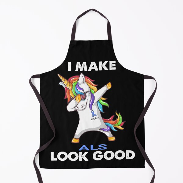 Item preview, I Make ALS Look Good Cute Unicorn Dabbing ALS Warrior designed and sold by heppenp.