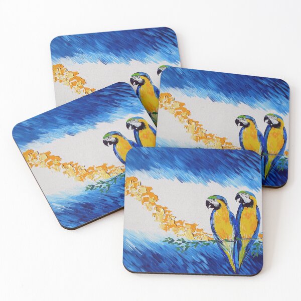 Item preview, Blue and Yellow Macaws designed and sold by CateJacobs.