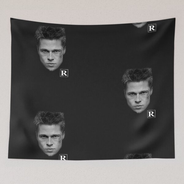 Item preview, Fight Club Brad Pitt designed and sold by FuzzyHaus.