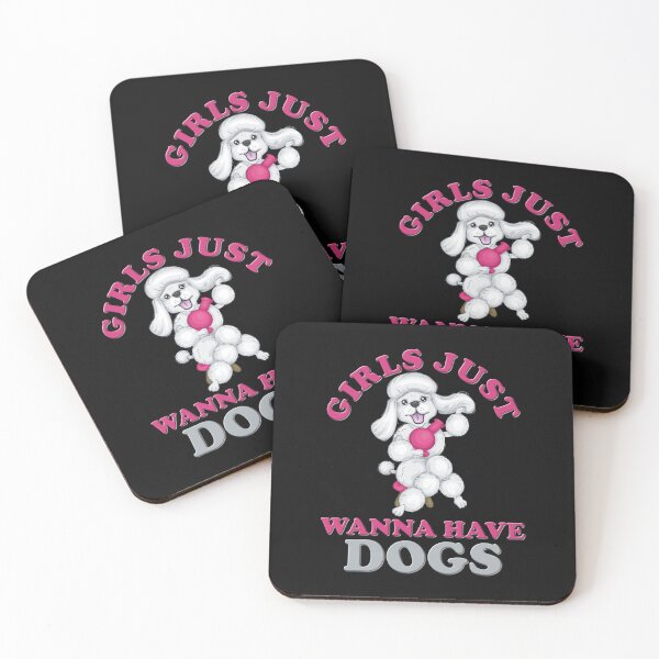 Item preview, Girls just have dogs, girls just wanna, girls just wanna dogs, girls just wanna have, girls just wanna have dogs, girls just wanna have dogs birthday, blow dryer, poodle, bench designed and sold by bimmer325.