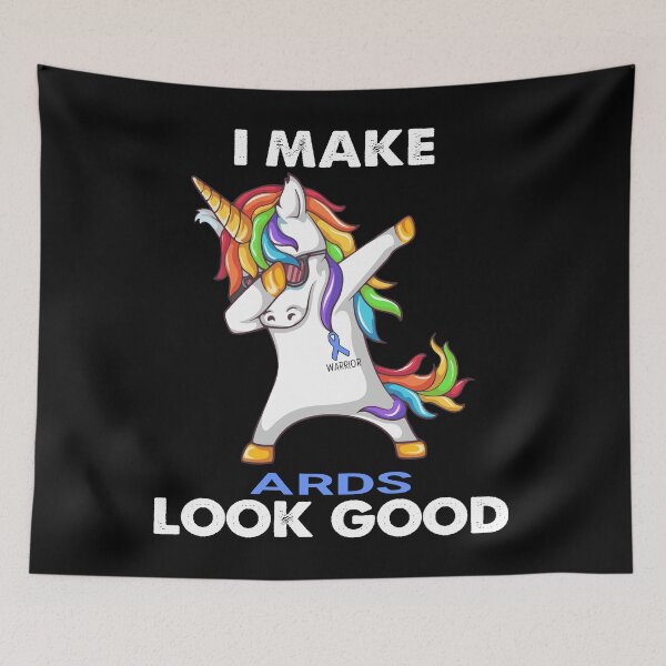 Item preview, I Make ARDS Look Good Cute Unicorn Dabbing ARDS Warrior designed and sold by heppenp.