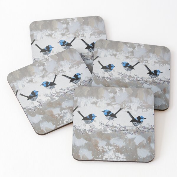 Item preview, Fairy Wrens on Hamptons Colours designed and sold by CatherineJacobs.