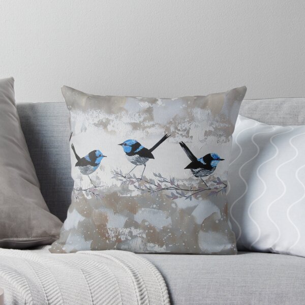 Item preview, Fairy Wrens on Hamptons Colours designed and sold by CatherineJacobs.