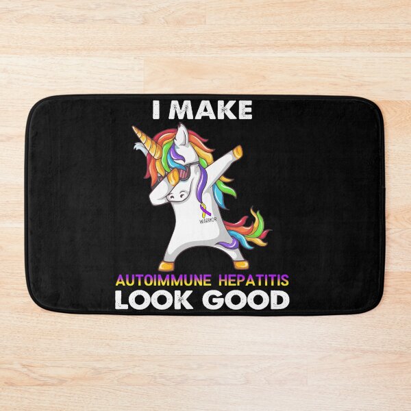 Item preview, I Make Autoimmune Hepatitis Look Good Cute Unicorn Dabbing Autoimmune Hepatitis Warrior designed and sold by heppenp.