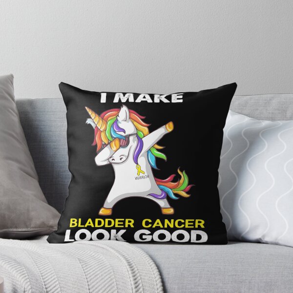 Item preview, I Make Bladder Cancer Look Good Cute Unicorn Dabbing Bladder Cancer Warrior designed and sold by heppenp.
