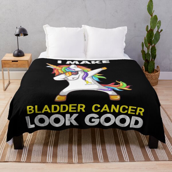 Item preview, I Make Bladder Cancer Look Good Cute Unicorn Dabbing Bladder Cancer Warrior designed and sold by heppenp.