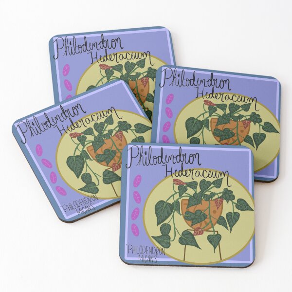 Item preview, Philodendron Micans Houseplant Art Print designed and sold by VibrantByNature.