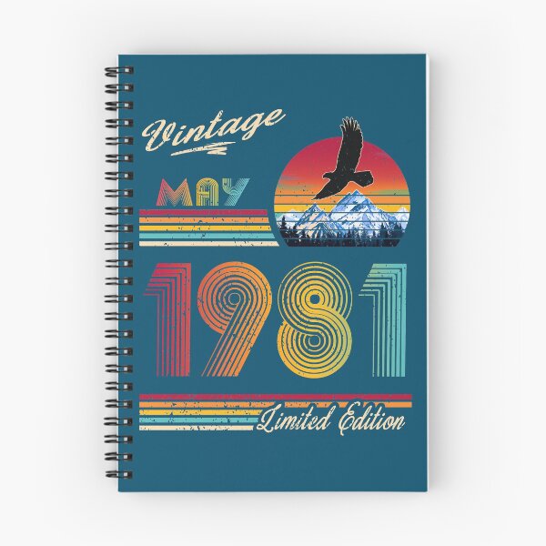 Item preview, Vintage May 1981 Birthday designed and sold by GreenSplash.