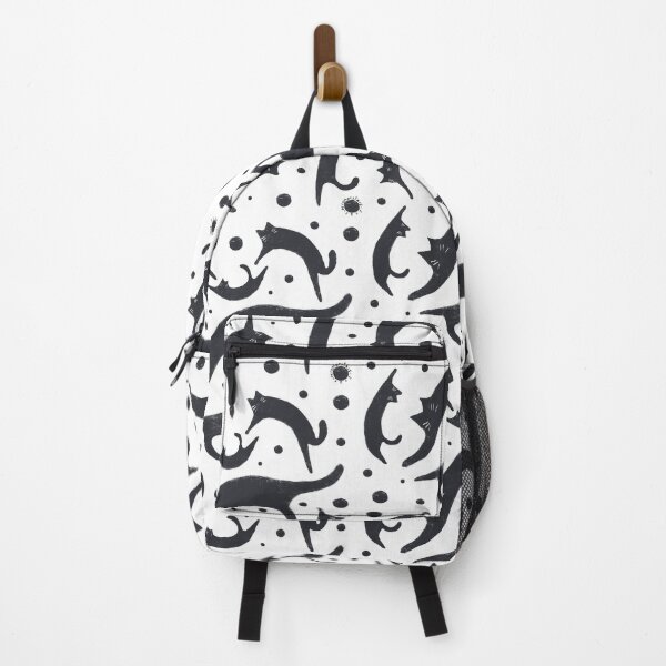 Item preview, Black and White Cat Pattern designed and sold by veromarstars.