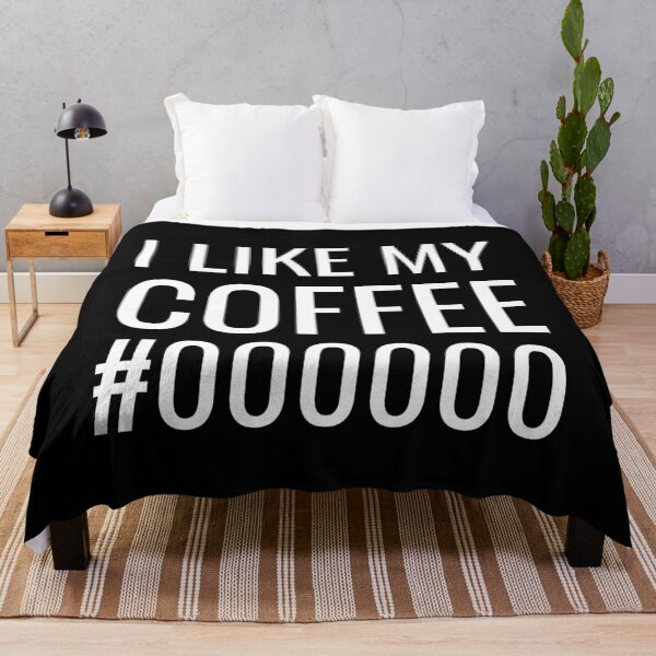 Item preview, I Like My Coffee #000000 designed and sold by PseudoEnergy.