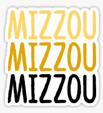 Mizzou Mizzou Mizzou Sticker
