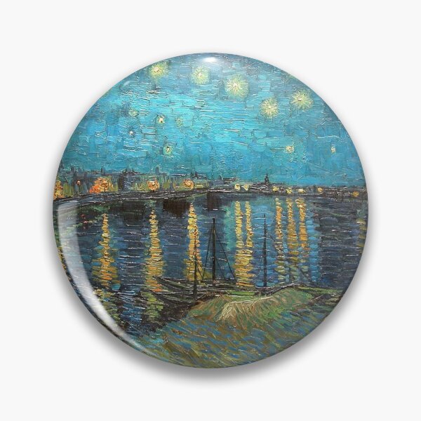 Item preview, Starry Night Over The Rhone - Vincent Van Gogh designed and sold by Zachariahs' Odd Shop.