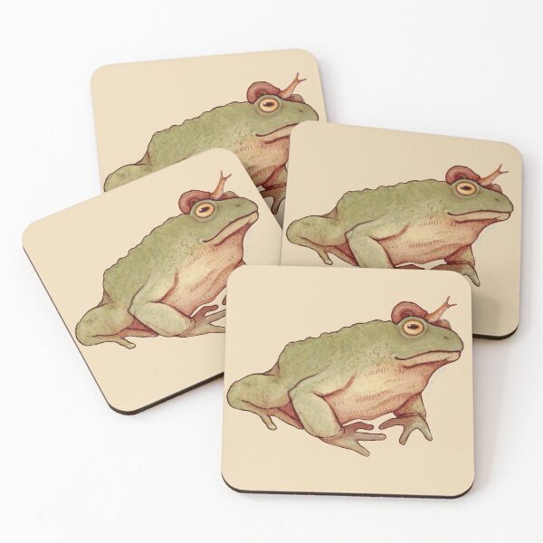 Item preview, Kingsley the Toad designed and sold by GillianEliseArt.