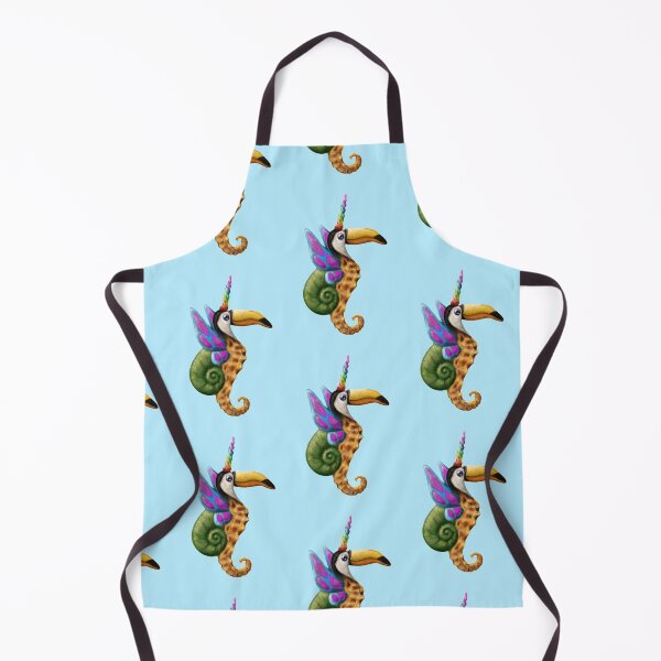 Item preview, Seahorse Snail Toucan Butterfly Unicorn designed and sold by DinkumDoodles.