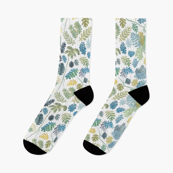 Item preview, Gouache Leaf Pattern designed and sold by wedew3.