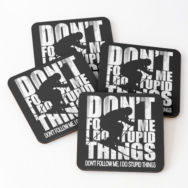 Item preview, Ski - Don't Follow Me I Do Stupid Things designed and sold by uFit.