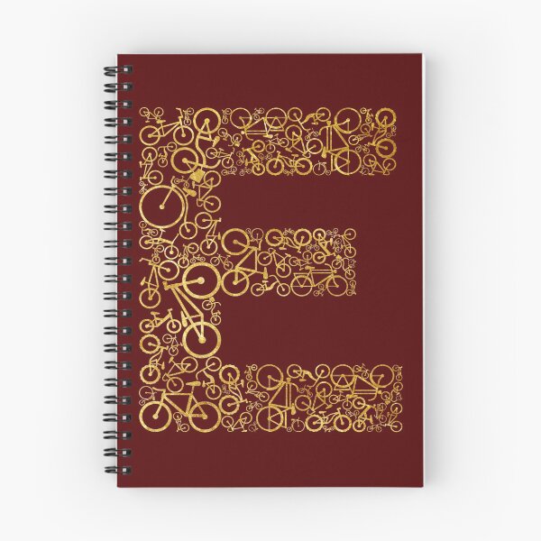 Item preview, Letter E Gold Bicycles  designed and sold by Alladin7.