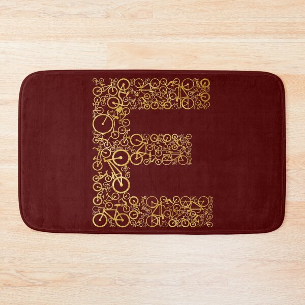 Item preview, Letter E Gold Bicycles  designed and sold by Alladin7.